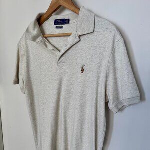 Polo Ralph Lauren - Heather Wash Polo Shirt - Custom Fit/Size M